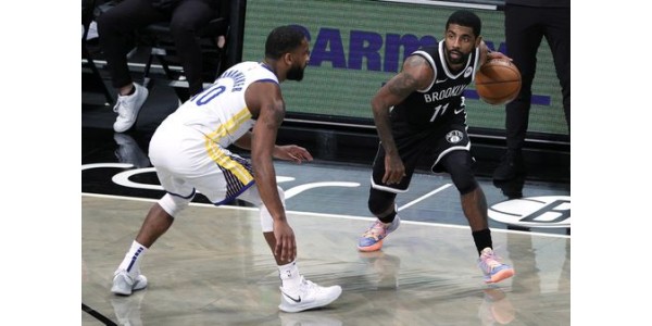 Brooklyn Nets gegen Golden State Warriors im ersten NBA-Spiel